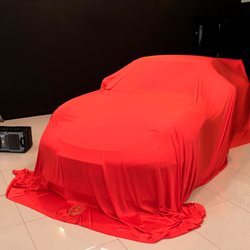 Small Indoor Reveal Fiery Red Car Cover only